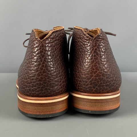 HELM Taille 8.5 Bottes Chukka à lacets en cuir marron