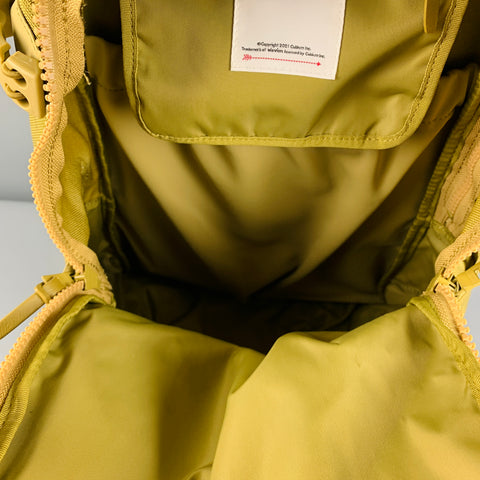 VISVIM Verde -Cordura 20L- Mochila con ribete de cuero de nailon