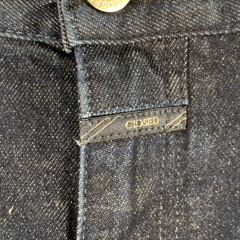 CLOSED Size 30 Indigo Cotton Blend Slim Straight Zip Fly Jeans