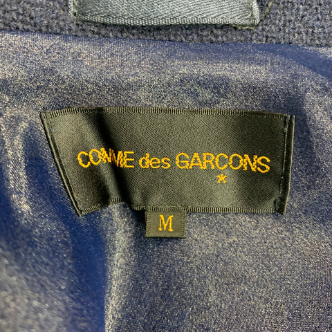 COMME des GARCONS 1997 Taille M Veste courte en laine noire marine
