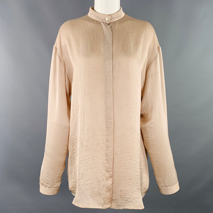 HAIDER ACKERMANN Chemise sans col Rose Taille M