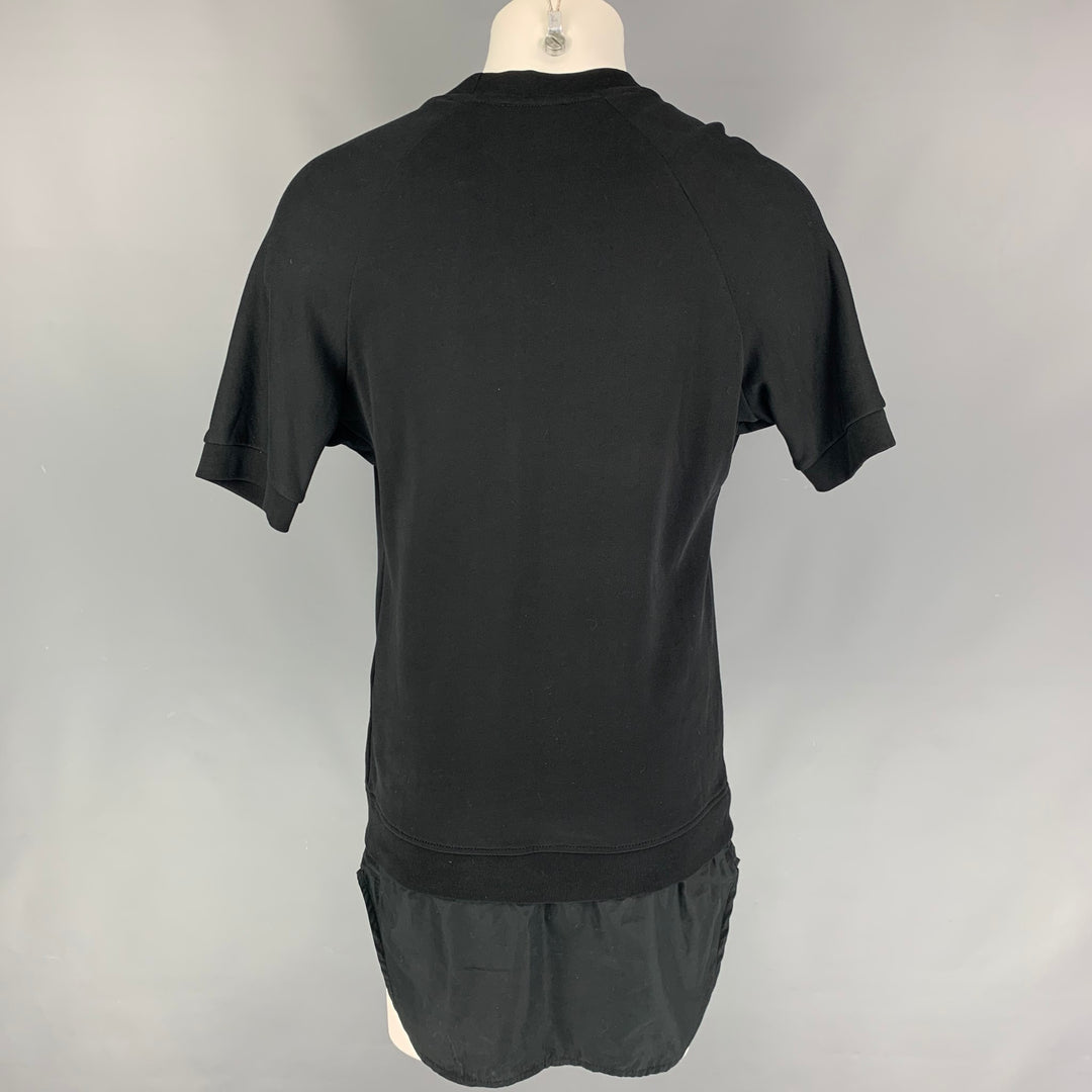 3.1 PHILLIP LIM Size S Black Cotton Long Sweatshirt