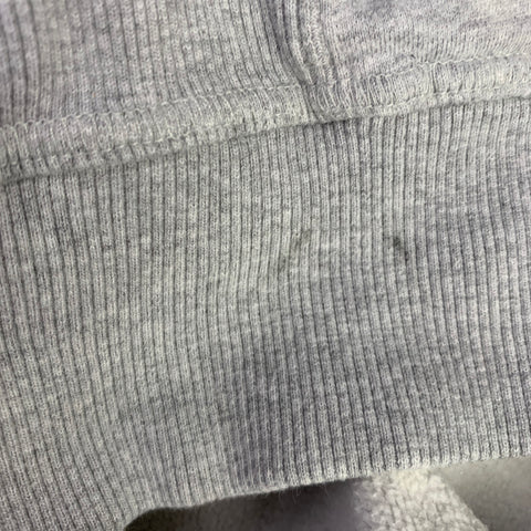 Sweat à capuche MAISON KITSUNE taille M, gris chiné, coton noir