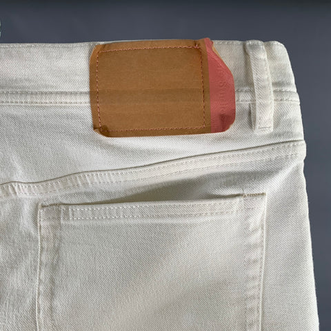Jean en coton mélangé crème ACNE taille 32