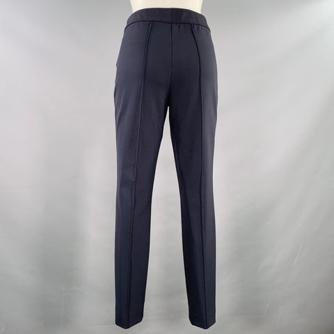 LAFAYETTE 148 Size 4 Navy Polyamide Blend Side Zipper Dress Pants