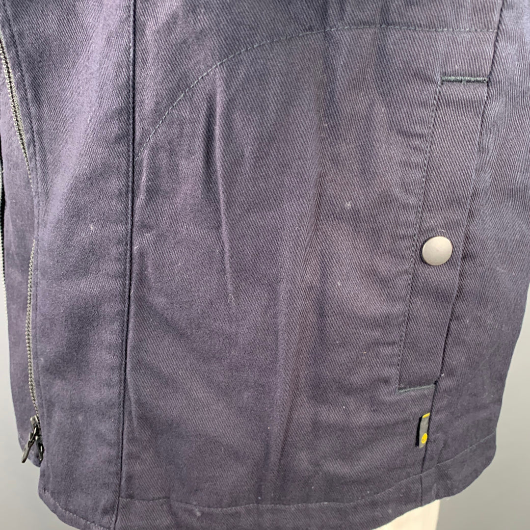 PALLET LIFE STORY Size L Navy Twill Cotton Utility Vest