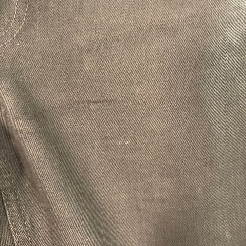BLK DNM Size 28 Black Cotton Blend Twill Slim Tapered Jeans
