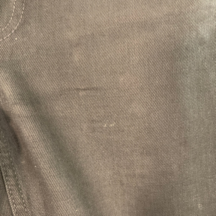 BLK DNM Size 28 Black Cotton Blend Twill Slim Tapered Jeans