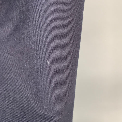 RALPH LAUREN Size 28 Navy Cotton Blend Slim Straight Zip Fly Dress Pants
