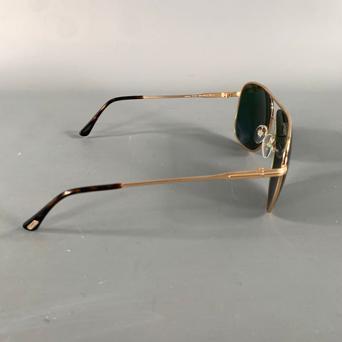 TOM FORD Gold Aviator Sunglasses