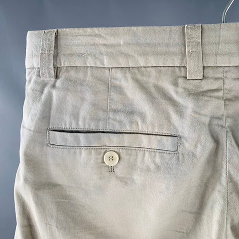 WOOD WOOD Size 30 Aaren Cream Cotton Pleated Casual Pants