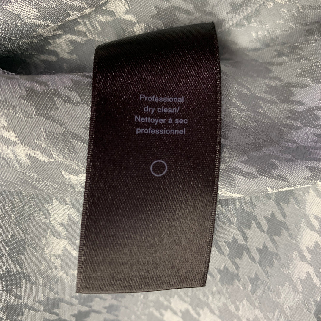 RAG & BONE Size S Ali Tank Grey Acetate Blend Houndstooth Sleeveless Casual Top