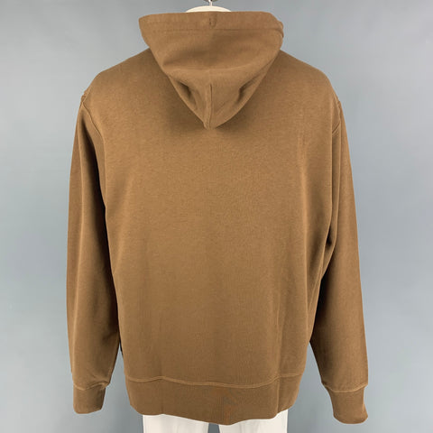 ACRONYM x GmbH Size L Tan Cotton Double Front Panel S26- PR Popover Hoodie