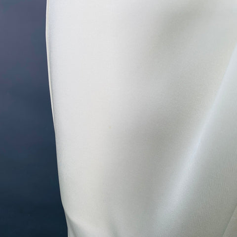 HELMUT LANG Size M Beige Jersey Elastic Waistband Long Maxi Skirt