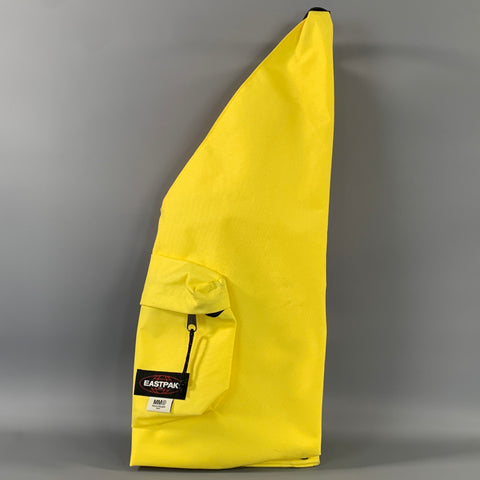 MM6 MAISON MARGIELA Yellow Black Canvas Shoulder Bag