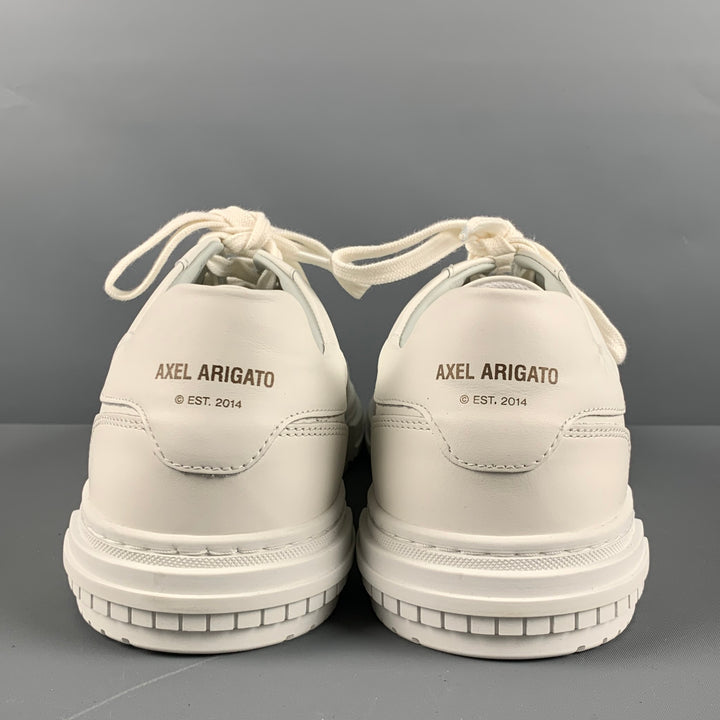 AXEL ARIGATO Taille 12 Baskets à lacets en cuir massif blanc