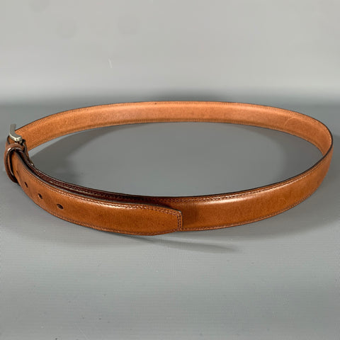 GoodFellow Co. Size XL Brown Cognac Leather Bonded Leather Belt