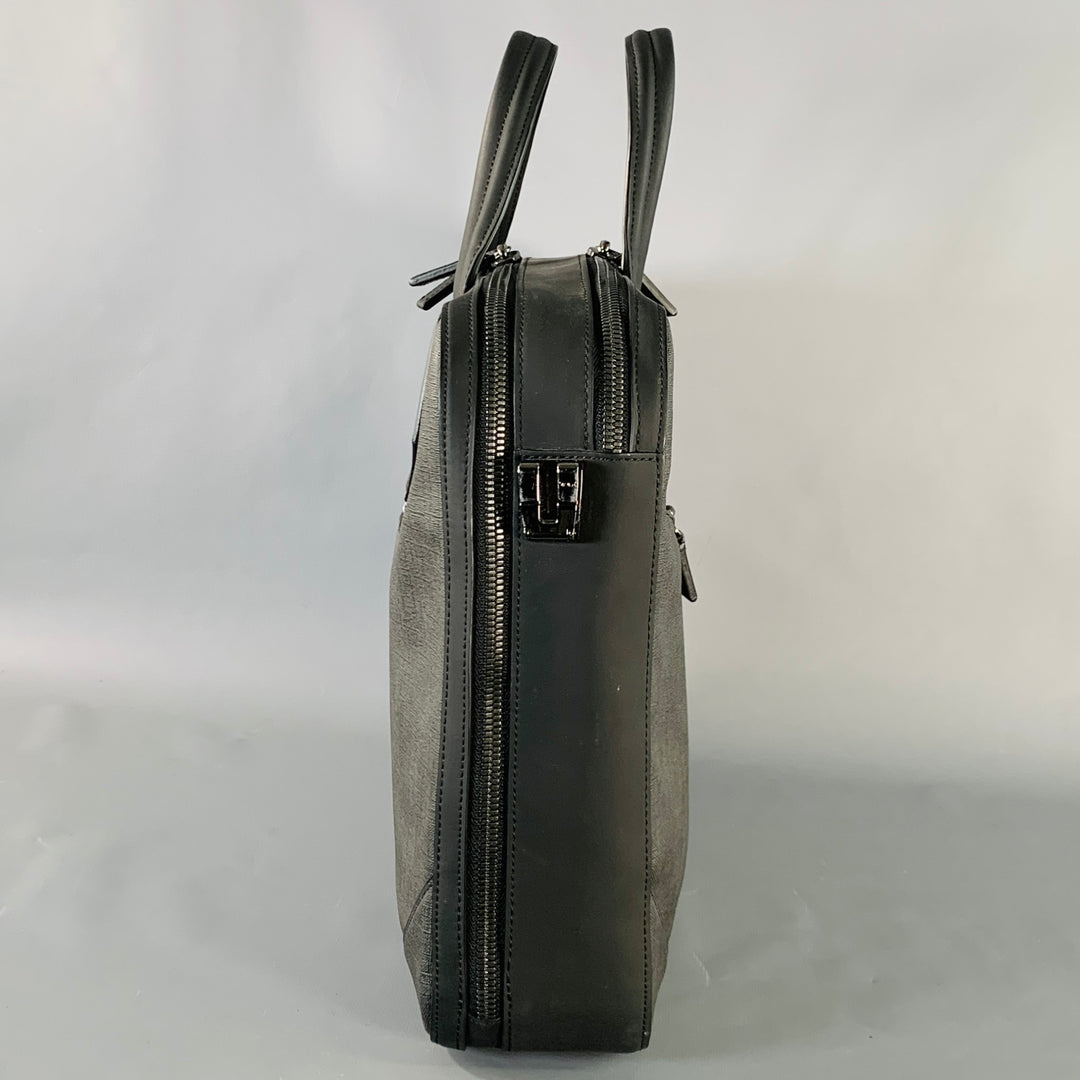 TUMI Black Coated Canvas Laptop Bag