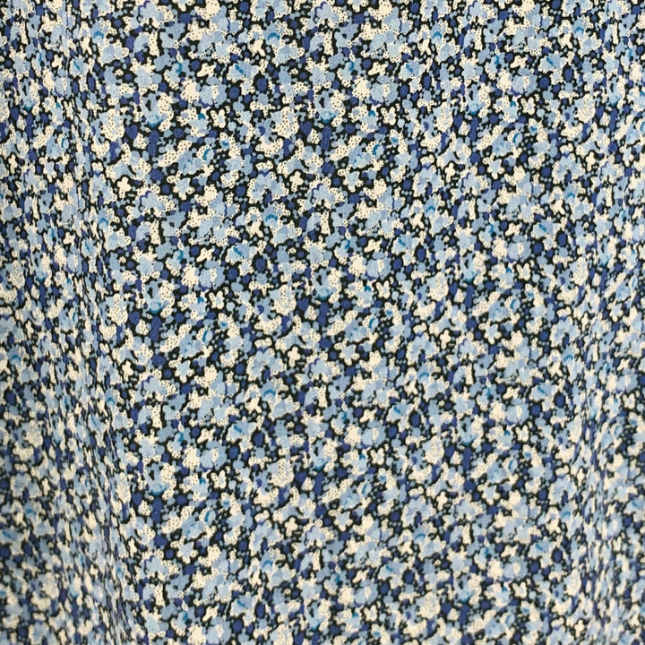 PAUL SMITH Size XL Blue Abstract Print Cotton Button Up Long Sleeve Shirt