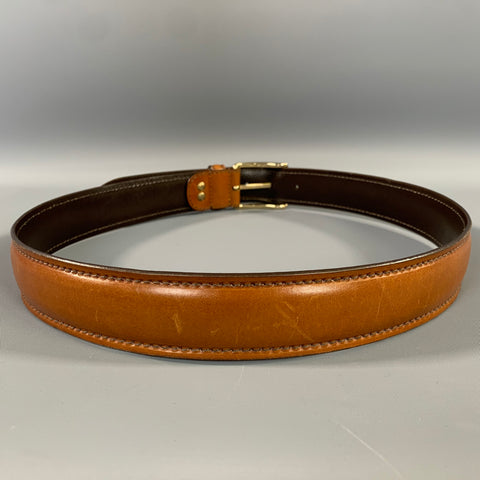 BARRETT Size 34 Brown Leather Belt