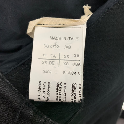 RICK OWENS DRKSHDW Taille XS Gilet sans manches enduit noir