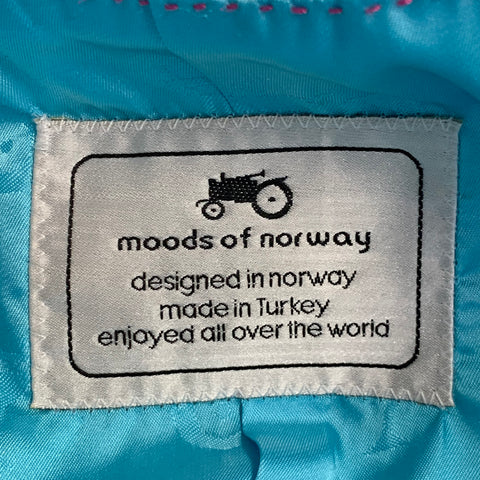 MOODS OF NORWAY Size 42 White Jacquard Cotton Blend Notch Lapel Sport Coat
