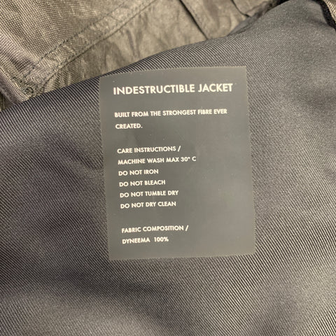 VOLLEBAK Size L Black Dyneema Buttoned Indestructible Jacket