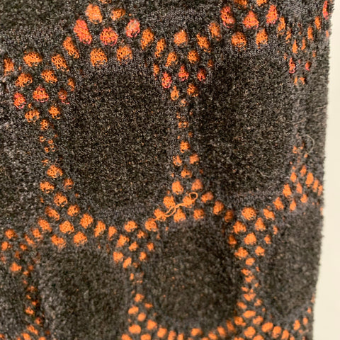M MISSONI Size L Black Yellow Circles Wide Leg Jumpsuit