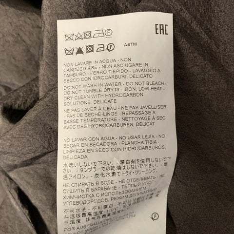 Manteau JIL SANDER Taille 44 Noir Polyamide Soie Bouton Pression