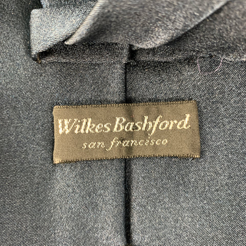 WILKES BASHFORD Navy Silk Tie