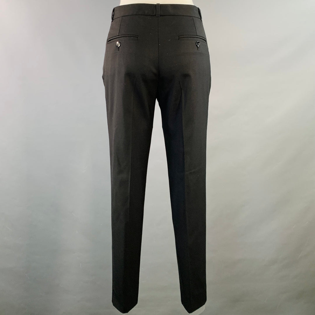blue dress for baby girl DOLCE & GABBANA Size 4 Black Virgin Wool Blend Tapered Dress Pants – Sui  Generis Designer Consignment