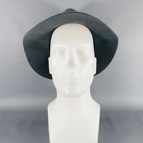 GOORIN BROTHERS Size S Grey Green Wool Felt Fedora Hat