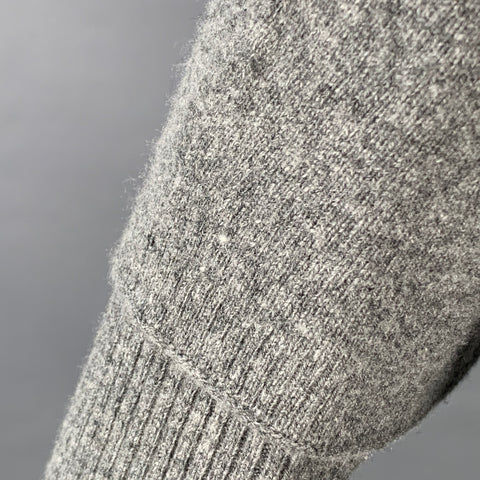 VINCE Size XS/S Grey Wool Cashmere Poncho V-Neck Casual Top