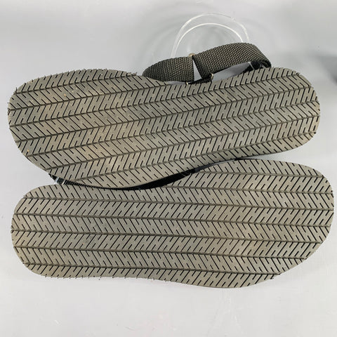 BARNEYS Size 10 Black Strap Sandals