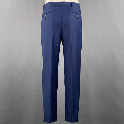 SUIT SUPPLY Size 34 Blue Wool Single Breasted Suit