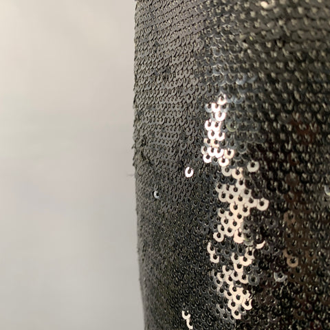 SCOTCH AND SODA Size 40 Black Sequined Polyester Shawl Collar Tuxedo Sport Coat