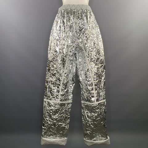 TOM FORD Size XS Silver Not Listed Metallic Elastic Waistband Casual Pants