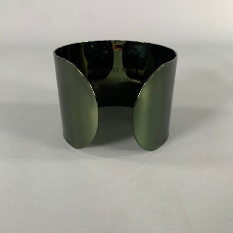 MAISON MARTIN MARGIELA Green Metallic Metal Bracelet