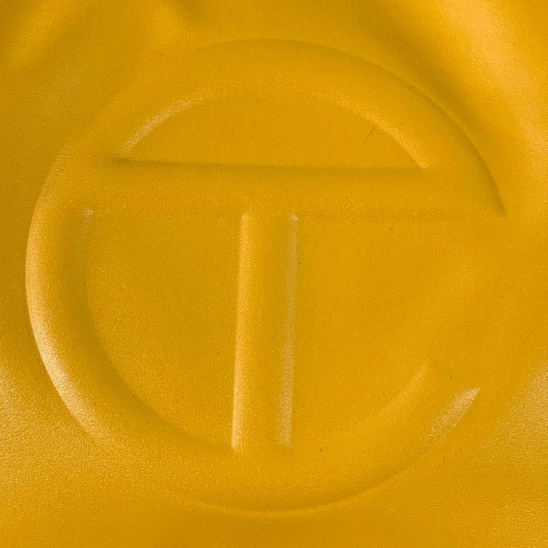 TELFAR Yellow Logo Polyester Cross Body Bags