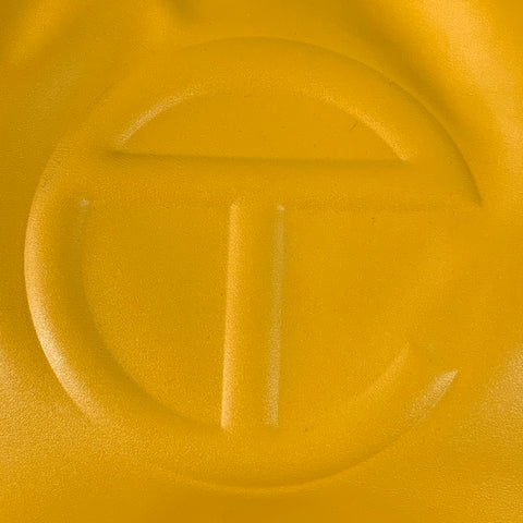 TELFAR Yellow Logo Polyester Cross Body Bags
