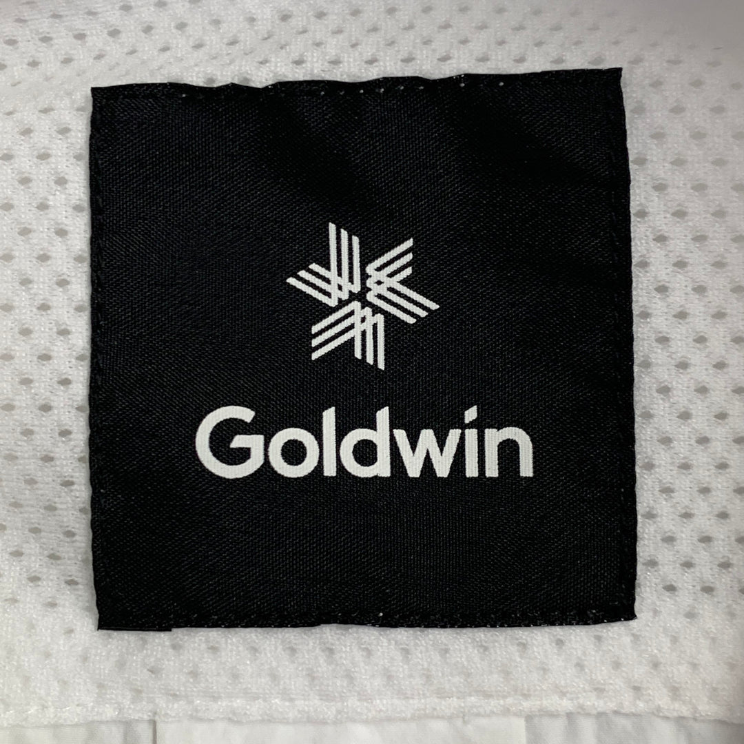 GOLDWIN Size L White Polyester One Pocket Long Sleeve Shirt
