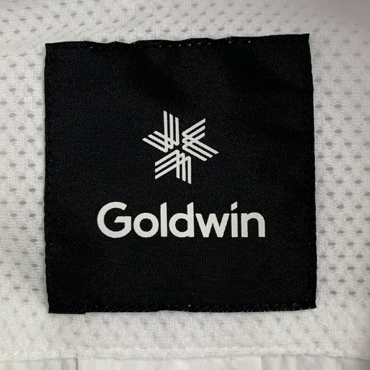 GOLDWIN Size L White Polyester One Pocket Long Sleeve Shirt