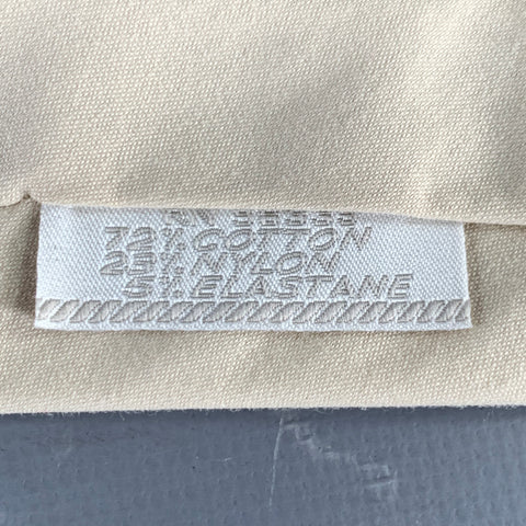 PRADA Cream Cotton Blend Tie