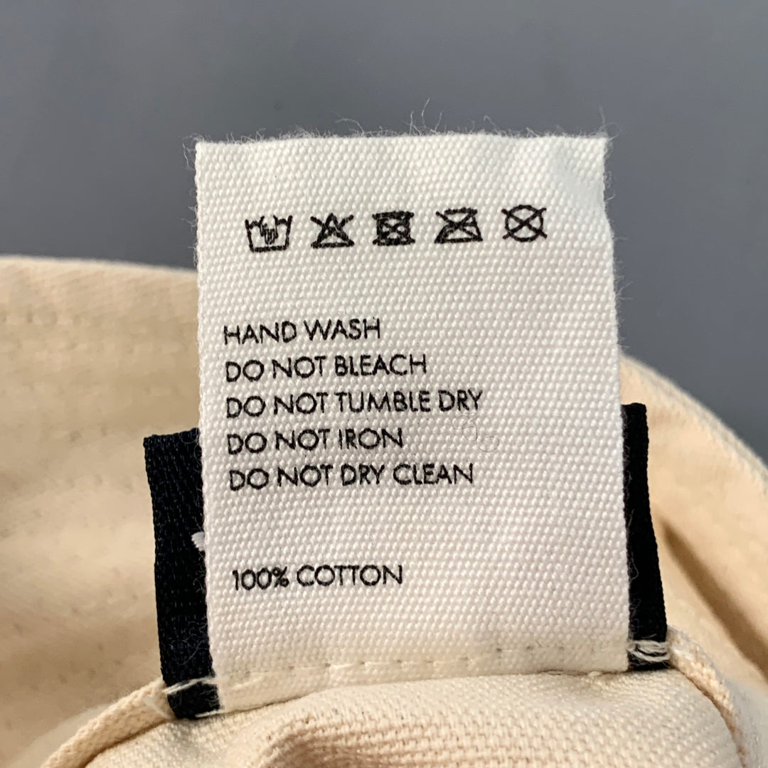 JACQUEMUS Beige Cotton Canvas Bucket Hat