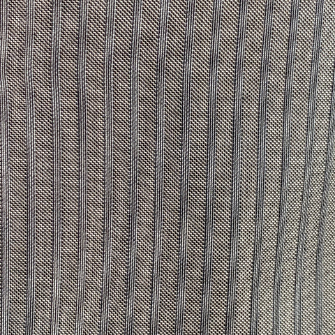 VERSACE COLLECTION Size 44 Brown Taupe Stripe Wool Silk Suit