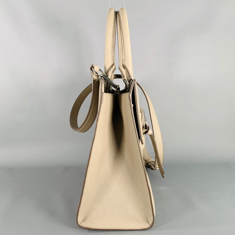MARC JACOBS Grey Taupe Leather Handbag