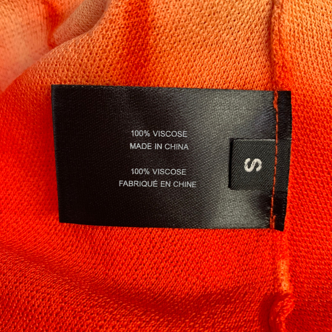 PROENZA SCHOULER Size S Orange Viscose Tie Dye Crossback Maxi Dress