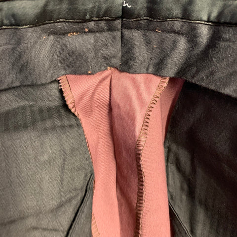 PAUL SMITH Size 38 Burgundy Mauve Cotton Blend Single Breasted Slim Fit Suit