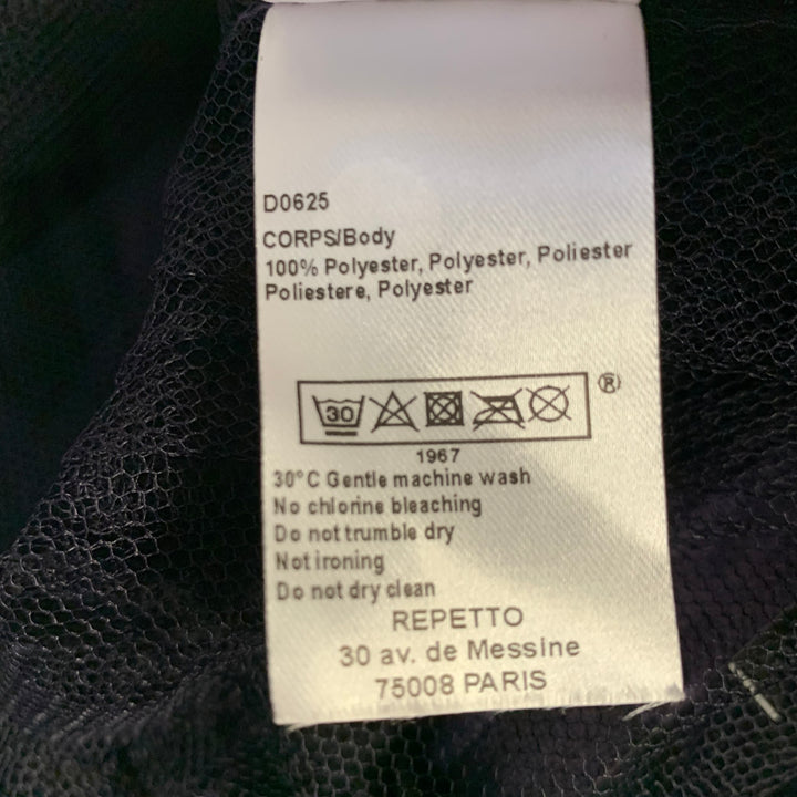 REPETTO Size XS/S Purple Tulle Ballerina Elastic Waistband Midi Skirt