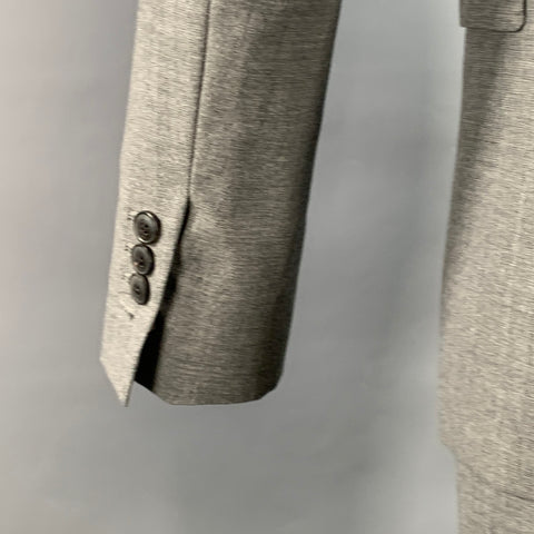 AMI by ALEXANDRE MATTIUSSI Size 38 Grey Wool Notch Lapel Suit